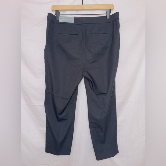 Talbots NWT Black Chatham Slim Leg Ankle Crop Business Casual Pants size 10P - Picture 6 of 6
